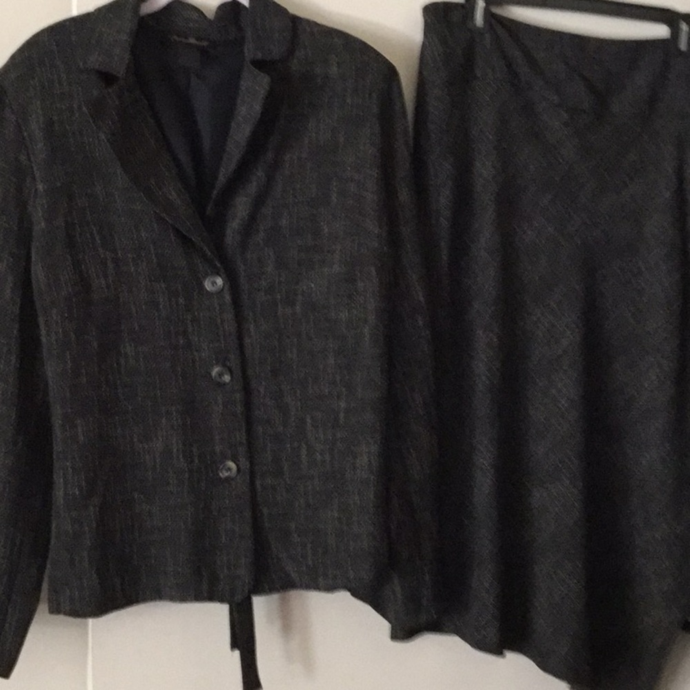 Ashley Stewart skirt and blouse